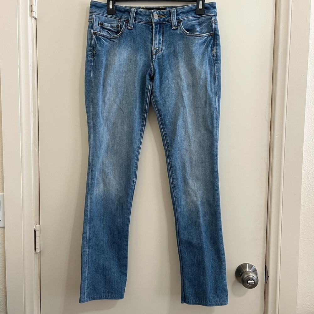 Lucky Brand Lola Straight Jeans Womens 6/28 Low Rise Denim Y2K Cowgirl Casual